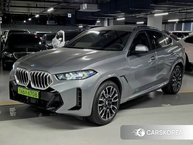 BMW X6 (G06) 2025 Серебристо-серый из Кореи