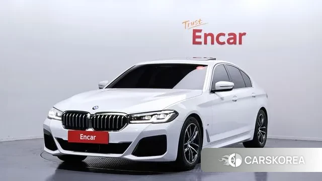 BMW 5 Series (G30) 2021 Белый из Кореи