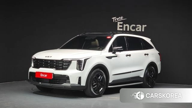 Kia The New Sorento 4th Generation 2025 Белый из Кореи