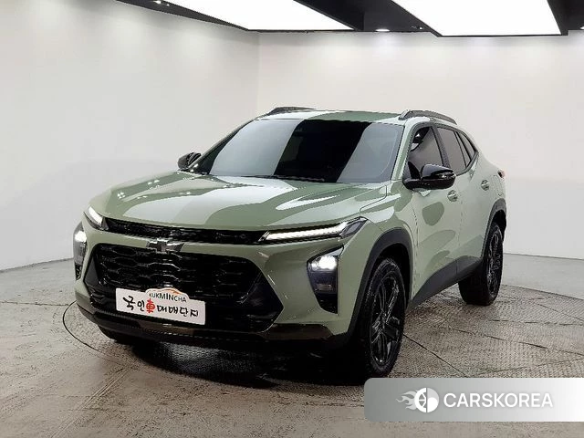 Chevrolet (GM Daewoo) Trax Crossover 2024 Светло-зеленый из Кореи