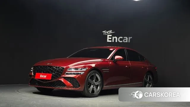 Genesis G80 (RG3) 2025 Красный из Кореи