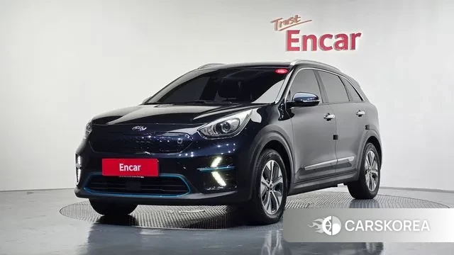Kia Niro EV 2018 Черный из Кореи