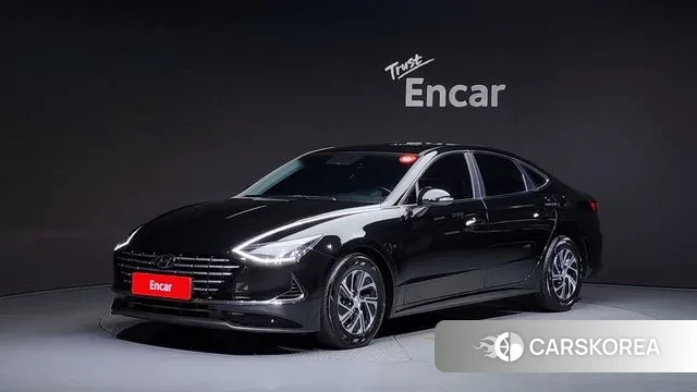 Hyundai Sonata Hybrid (DN8) 2020 Черный из Кореи