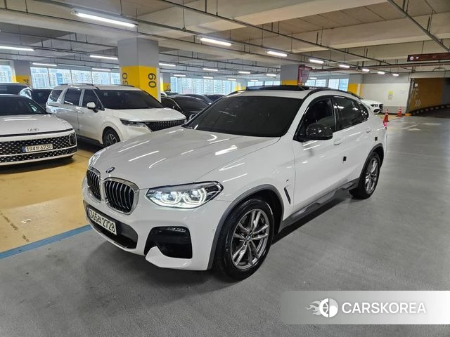 BMW X4 (G02) 2021 Белый из Кореи
