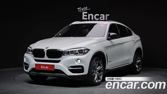 BMW X6 (F16) 2018 Белый из Кореи