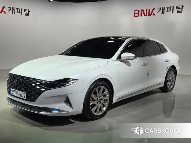 Hyundai The New Grandeur IG Hybrid 2021 Белый из Кореи