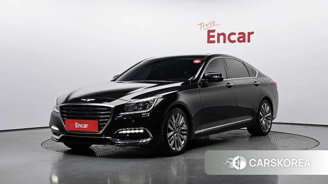 Genesis G80 2018 Черный из Кореи
