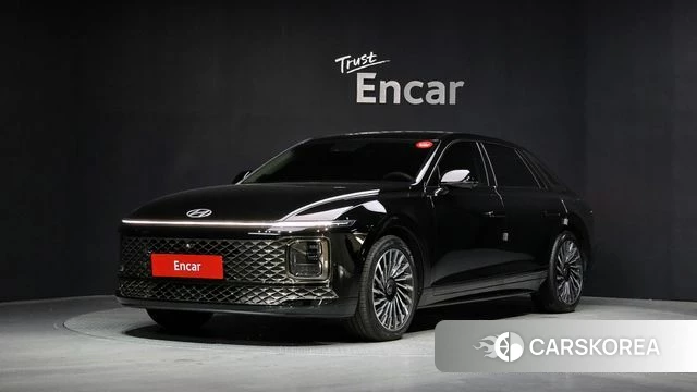 Hyundai Grandeur Hybrid (GN7) 2023 Черный из Кореи