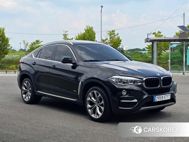 BMW X6 (F16) 2018 Черный из Кореи