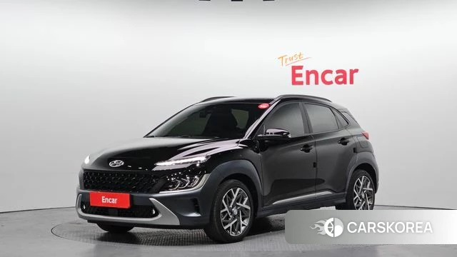 Hyundai The New Kona Hybrid 2022 Черный из Кореи