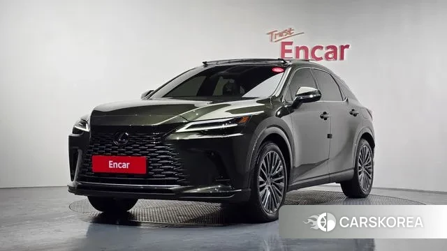 Lexus RX350h 5th generation 2024 Темно-зеленый из Кореи