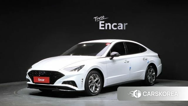 Hyundai Sonata (DN8) 2022 Белый из Кореи