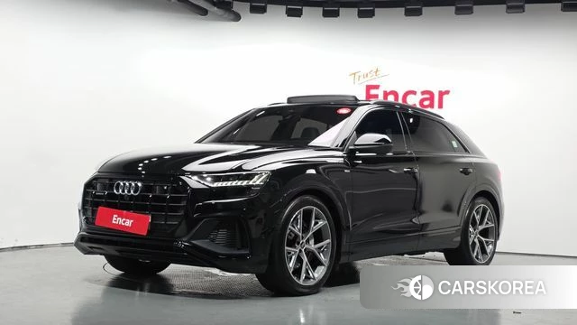 Audi Q8 (4M) 2023 Черный из Кореи