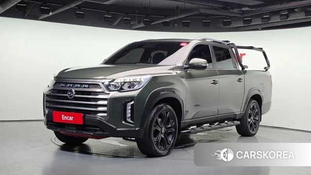 Ssangyong The New Rexton Sports Cannes 2021 Зеленый из Кореи