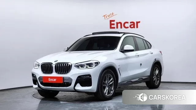 BMW X4 (G02) 2021 Белый из Кореи