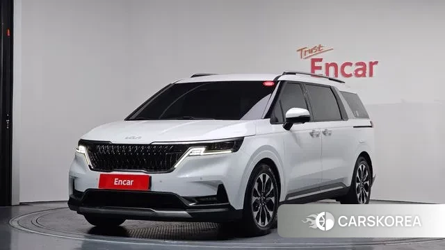 Kia Carnival 4th generation 2021 Белый из Кореи