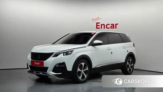 Peugeot 5008 second generation 2018 Белый из Кореи