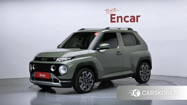Hyundai Casper 2023 Светло-зеленый из Кореи