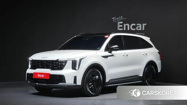 Kia The New Sorento 4th Generation 2024 Белый из Кореи