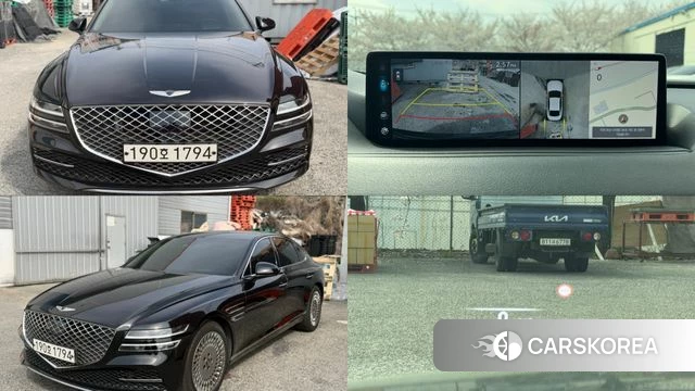 Genesis G80 (RG3) 2021 Черный из Кореи