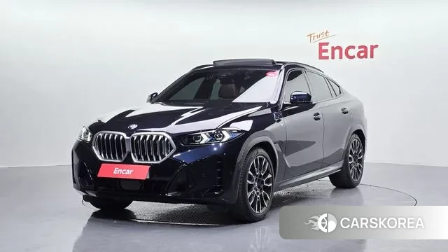 BMW X6 (G06) 2025 Черный из Кореи