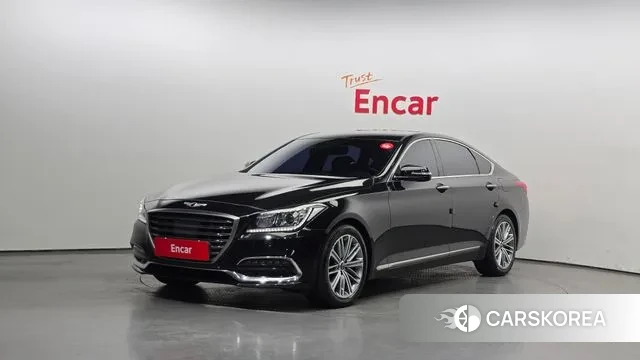 Genesis G80 2018 Черный из Кореи