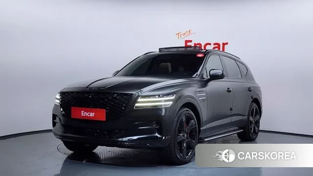 Genesis GV80 2021 Черный из Кореи