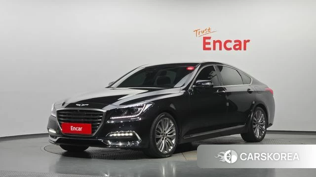 Genesis G80 2018 Черный из Кореи