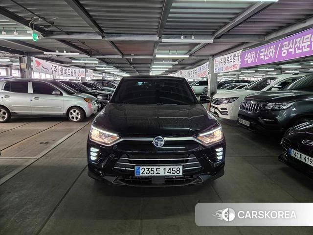 Ssangyong Beautiful Korando 2021 Черный из Кореи