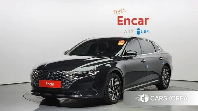 Hyundai The New Grandeur IG Hybrid 2021 Черный из Кореи