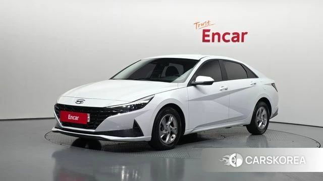 Hyundai Avante (CN7) 2020 Белый из Кореи