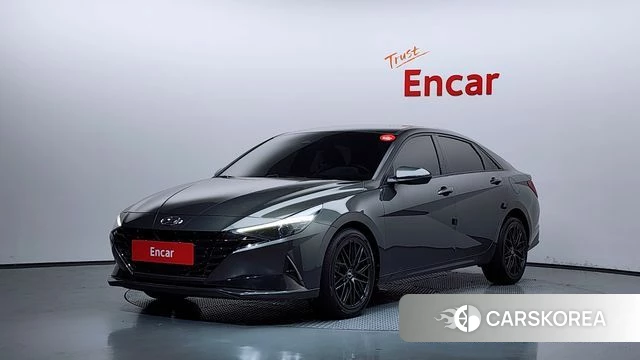 Hyundai Avante (CN7) 2020 Серый из Кореи