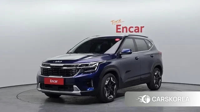 Kia The New Seltos 2023 Синий из Кореи