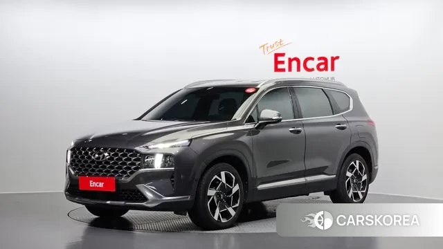 Hyundai The New Santa Fe 2021 Серый из Кореи