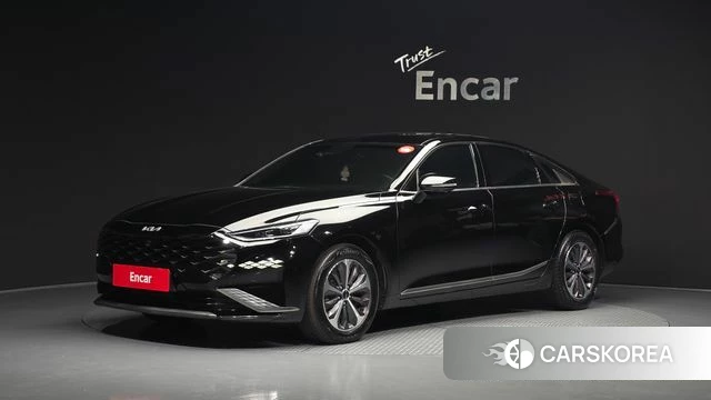 Kia K8 Hybrid 2021 Черный из Кореи