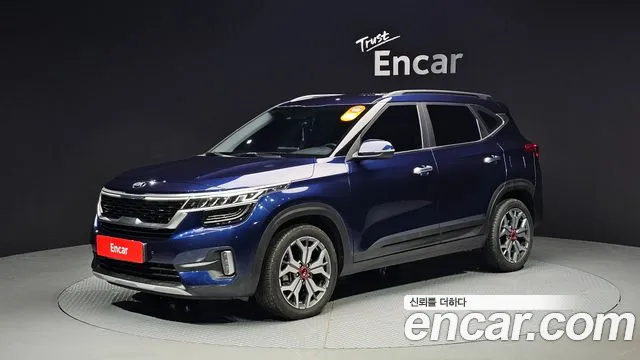 Kia Seltos 2020 Синий из Кореи