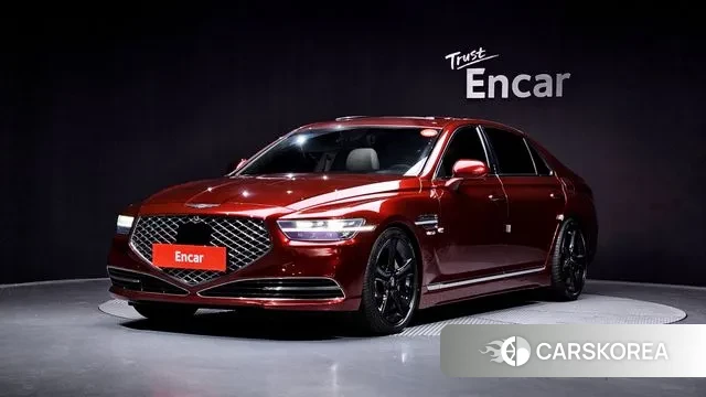 Genesis G90 2019 Красный из Кореи