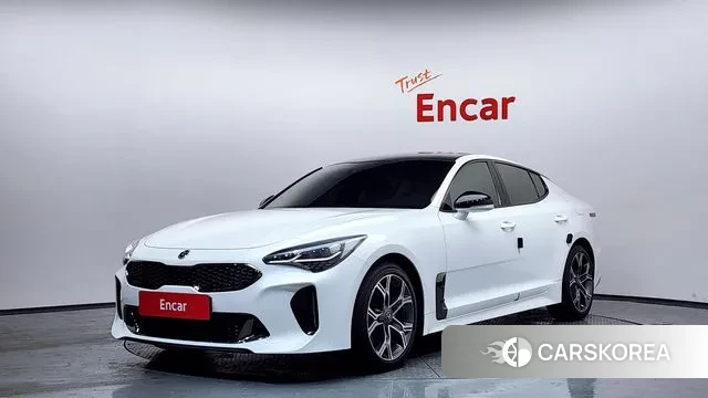 Kia Stinger 2018 Белый из Кореи