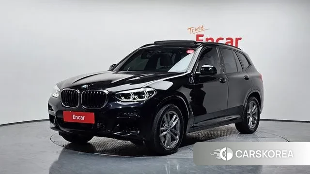 BMW X3 (G01) 2021 Черный из Кореи