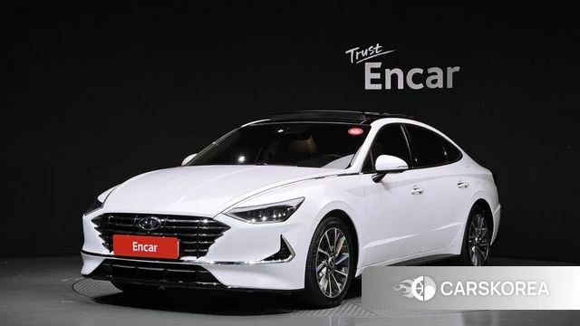 Hyundai Sonata (DN8) 2019 Белый из Кореи