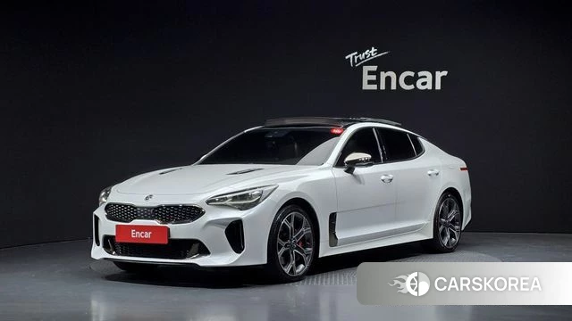 Kia Stinger 2018 Белый из Кореи
