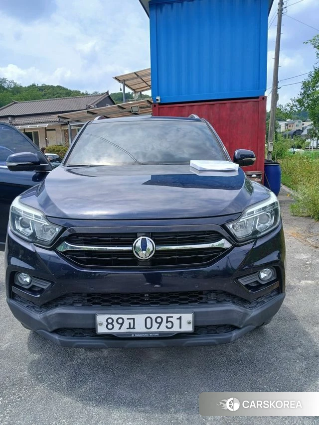 Ssangyong Rexton Sports 2018 Синий из Кореи