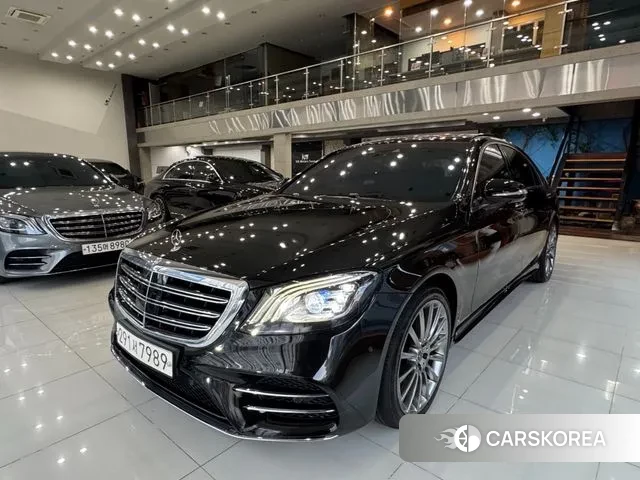 Mercedes-Benz S-Class W222 2018 Черный из Кореи