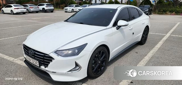 Hyundai Sonata (DN8) 2019 Белый из Кореи