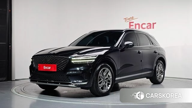 Genesis GV70 2022 Черный из Кореи