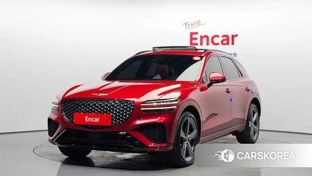 Genesis GV70 2022 Красный из Кореи