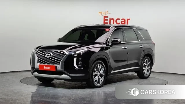 Hyundai Palisade 2021 Черный из Кореи