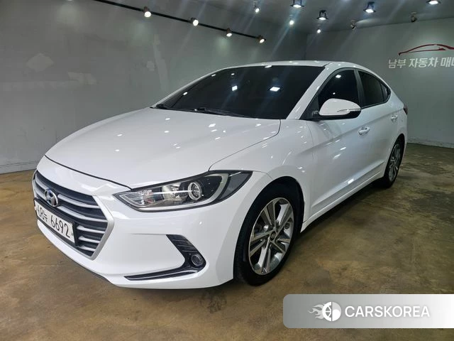 Hyundai Avante AD 2018 Белый из Кореи