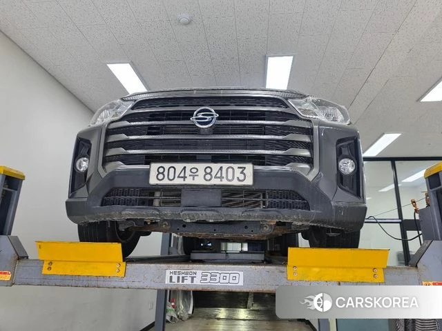 Ssangyong The New Rexton Sport 2022 Серый из Кореи