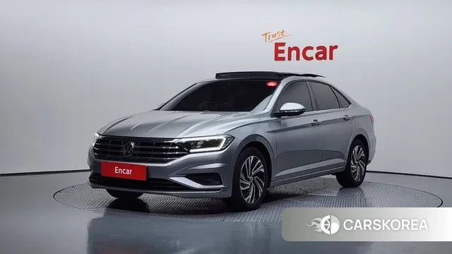 Volkswagen 7th Generation of Jetta 2021 Серебристо-серый из Кореи